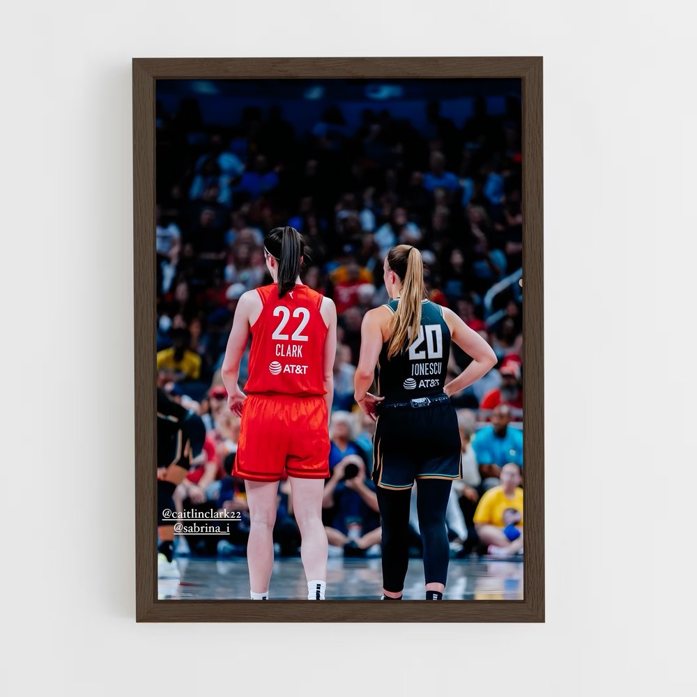 Poster Sœurs de Cours – affiche Basketball (vue 5)